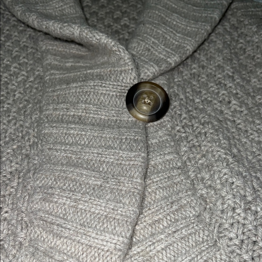 Abercrombie & Fitch Charcoal Knit Vest size Small - Picture 3 of 7